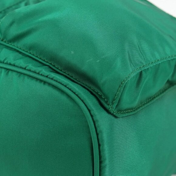 PRADA Backpack Nylon Green Silver Auth 136123V - Picture 4 of 16